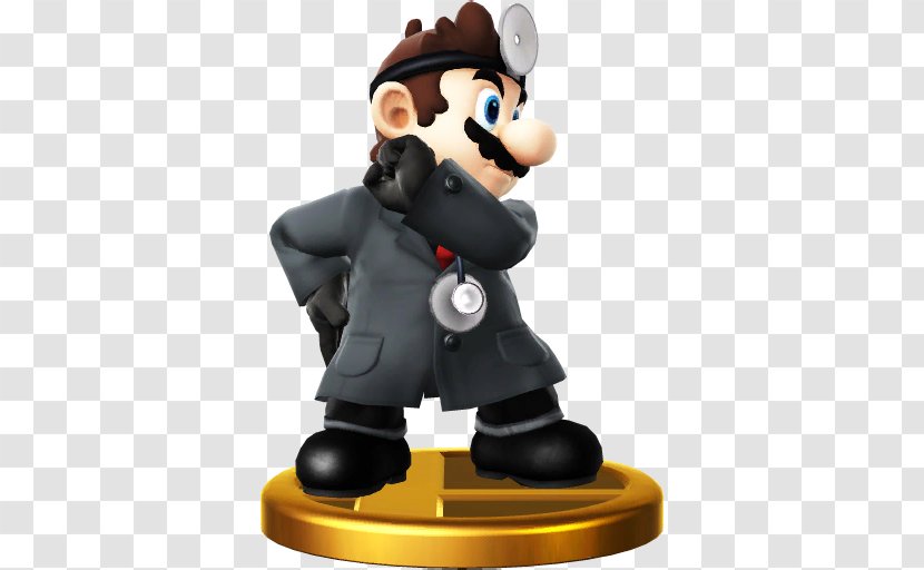 Dr. Mario Super Smash Bros. For Nintendo 3DS And Wii U Melee 64 - Bros - Figurine Transparent PNG
