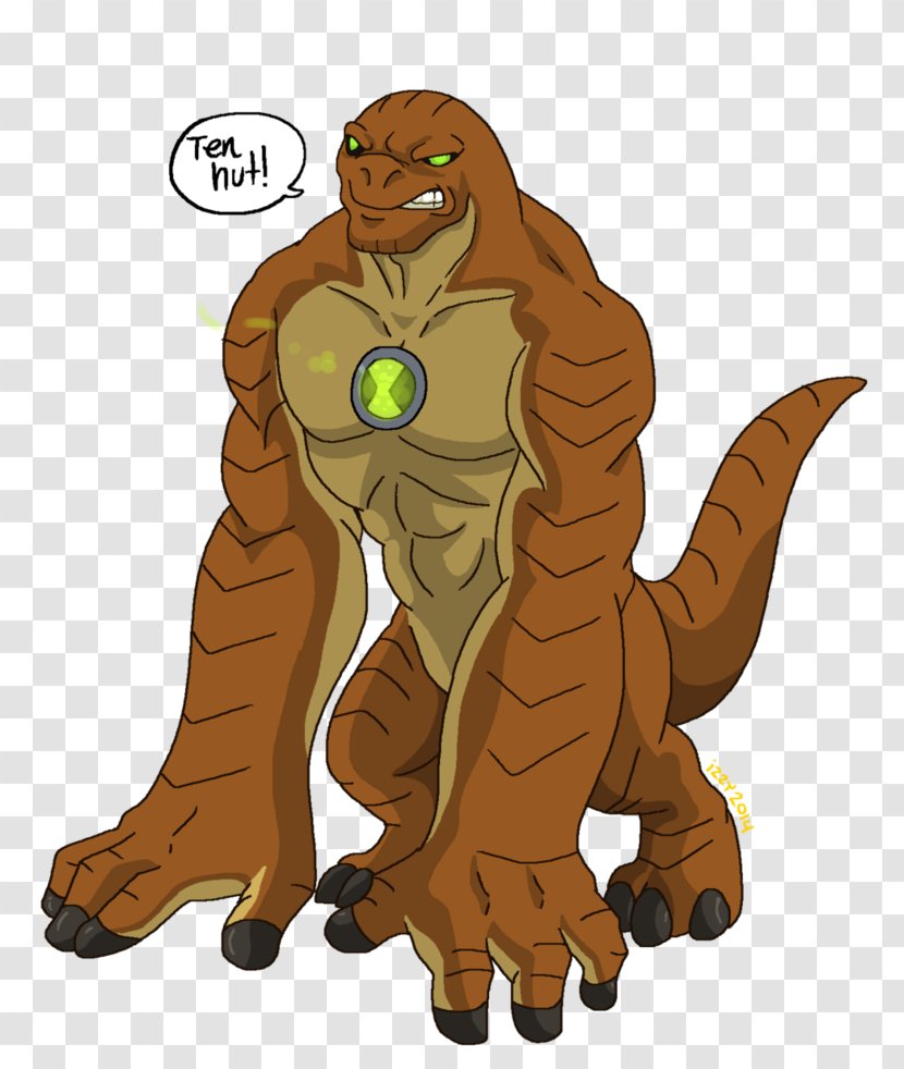 Four Arms Cartoon Network Cannonbolt Ben Wolf - 10 Alien Force - Humungosaur Transparent PNG