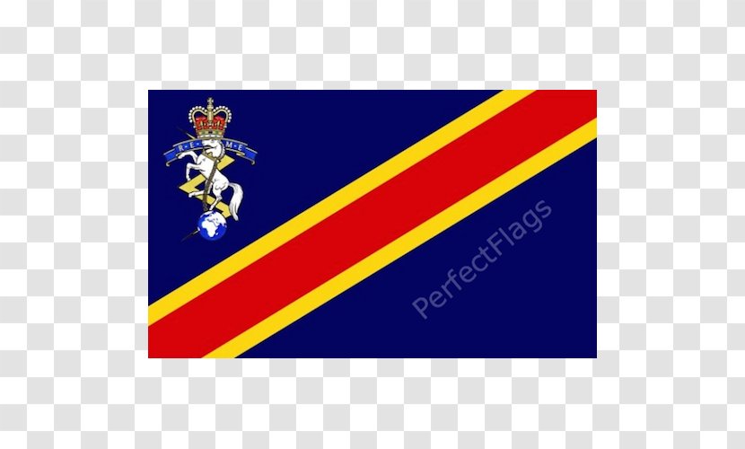 Royal Electrical And Mechanical Engineers Engineering Flag Corps Transparent PNG