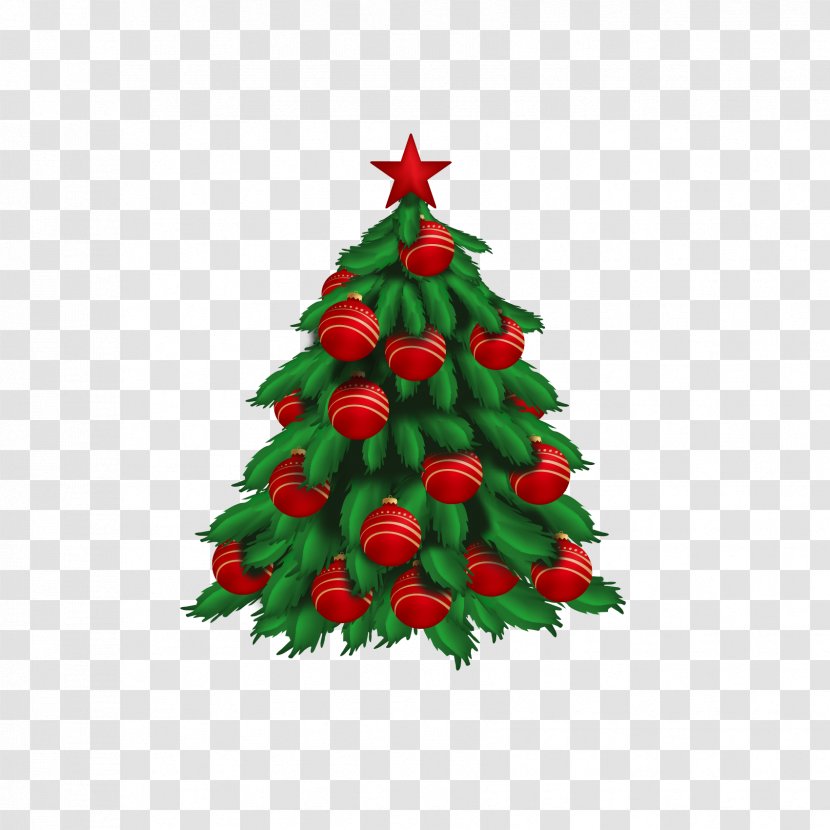 Christmas New Years Day Happiness Wish - Tree Transparent PNG