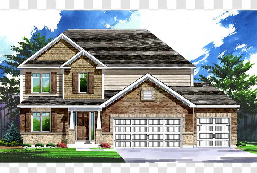 Stonemoor By Lombardo Homes House Property Ludington Transparent PNG