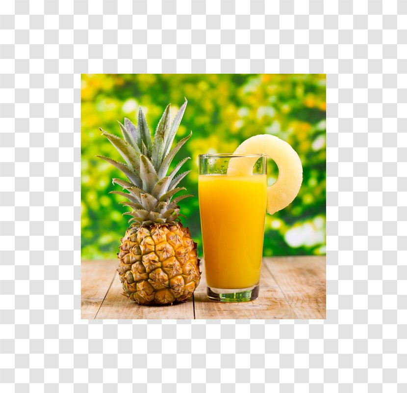 Orange Juice Pineapple Dessert Menu - Ananas Transparent PNG