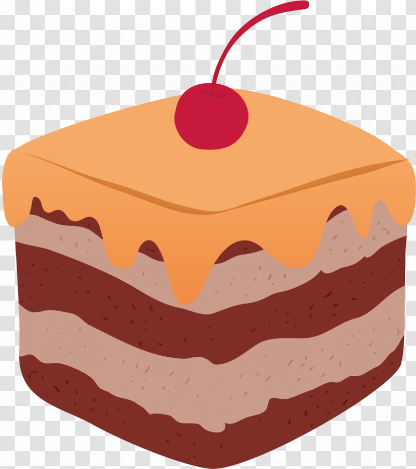 Ice Cream Birthday Cake Cupcake Cherry Transparent PNG
