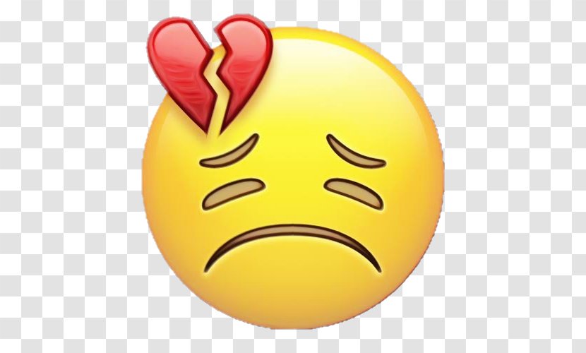 Emoji Broken Heart - Smile - Gesture Happy Transparent PNG