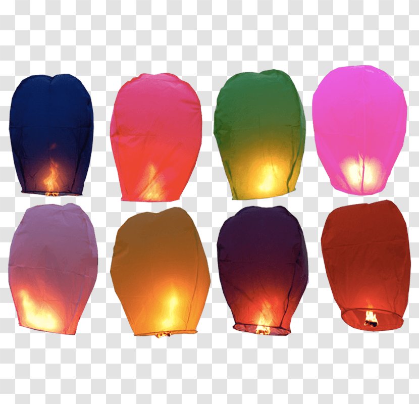 Lighting Sky Lantern Paper - Light Transparent PNG