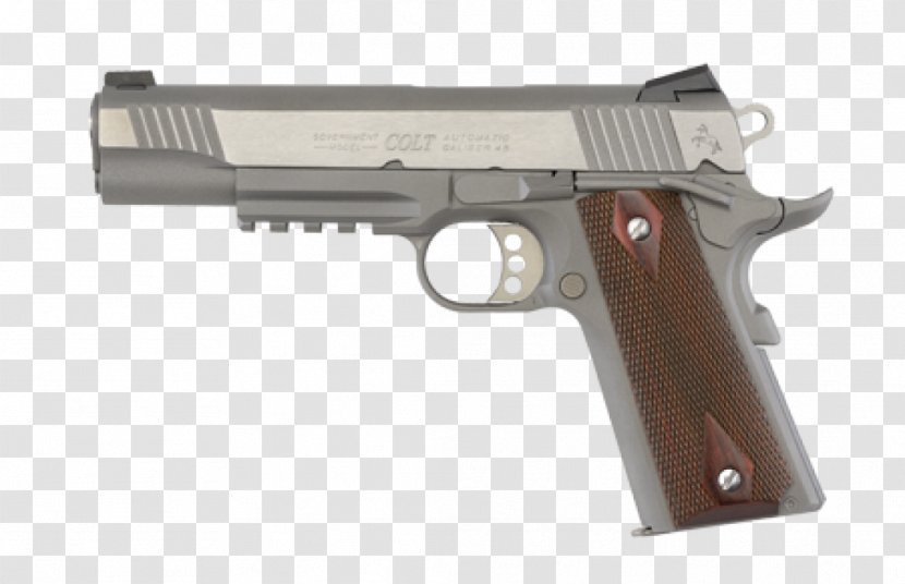 Colt Delta Elite Colt's Manufacturing Company 10mm Auto M1911 Pistol Firearm - Samuel - Handgun Transparent PNG