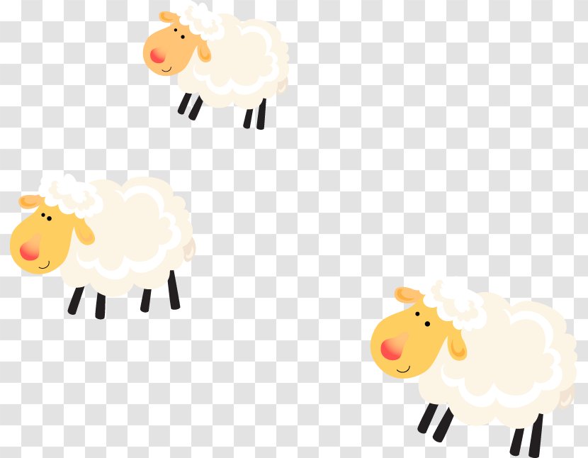 Sheep U7f8a Cartoon - Textile - Cute Lamb Transparent PNG