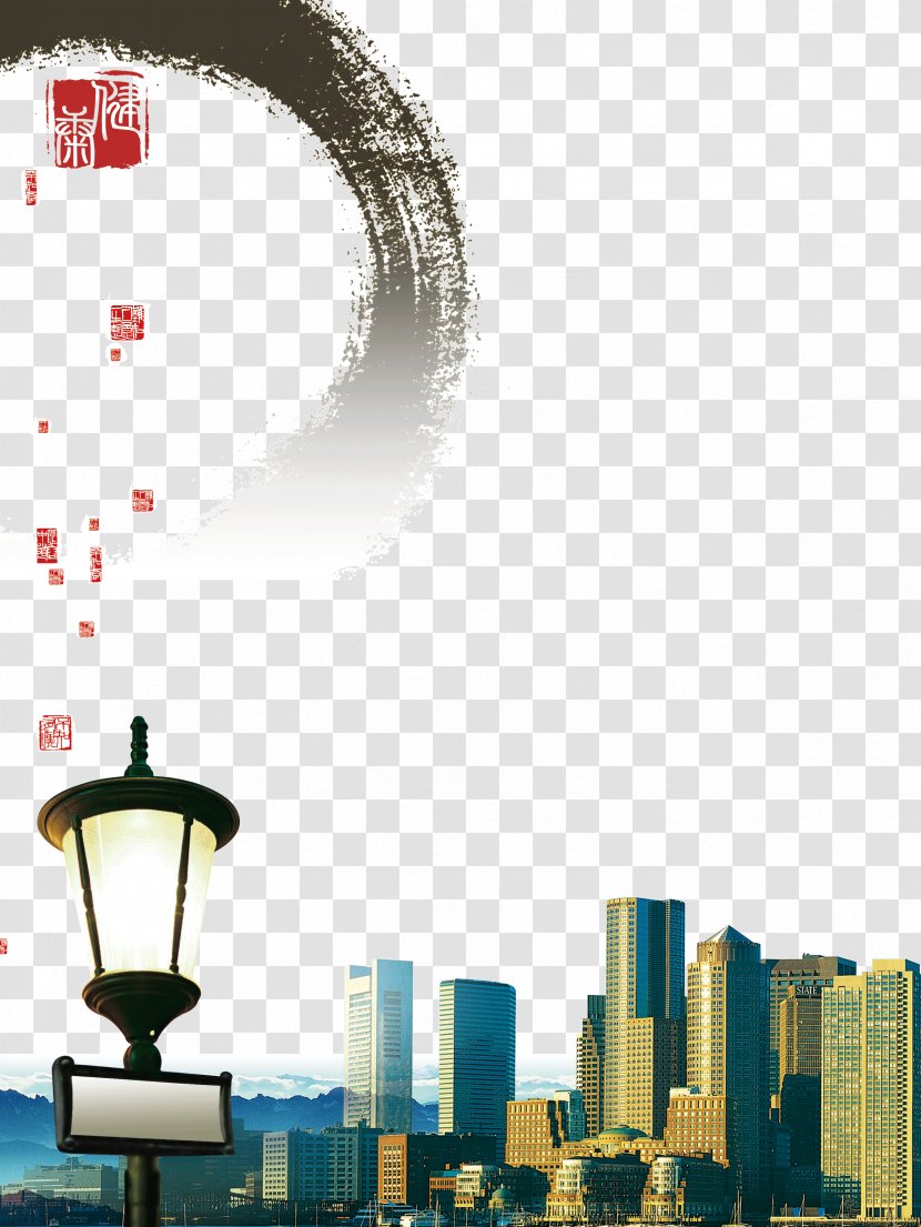 Real Property Personal Finance Investment Bond Estate - Lamp Skyscrapers Transparent PNG