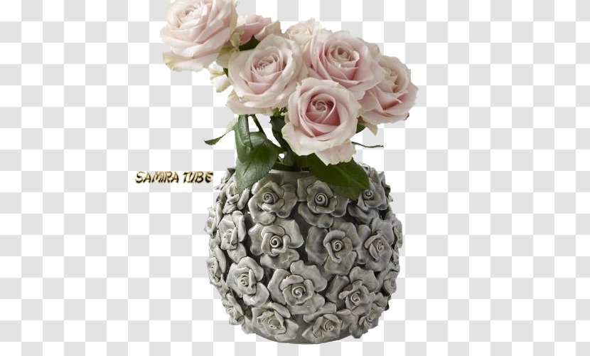 Vase - Rosa Centifolia - Lofter Transparent PNG