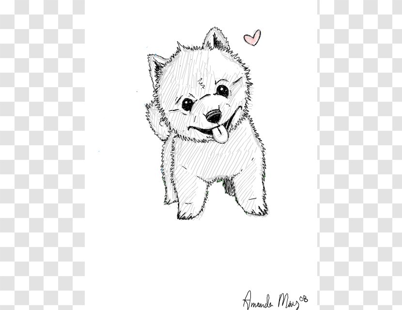 German Shepherd Chow Puppy Drawing Sketch - Flower - Drawings Of Dog Transparent PNG