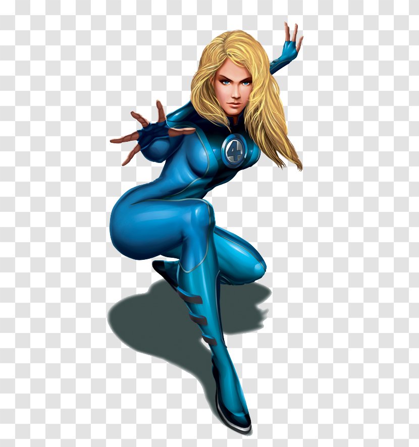 Invisible Woman Human Torch Fantastic Four She-Hulk Thing - Flower Transparent PNG