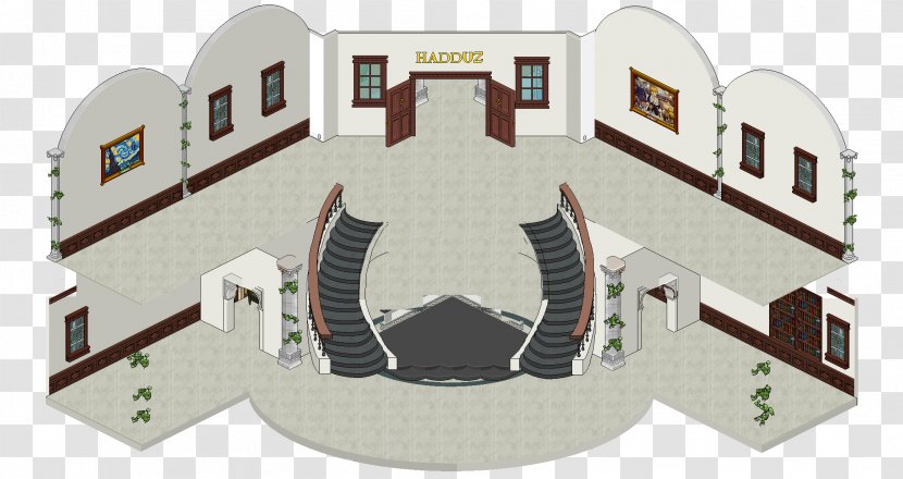 Habbo Room Hall Advertising Consola Transparent PNG