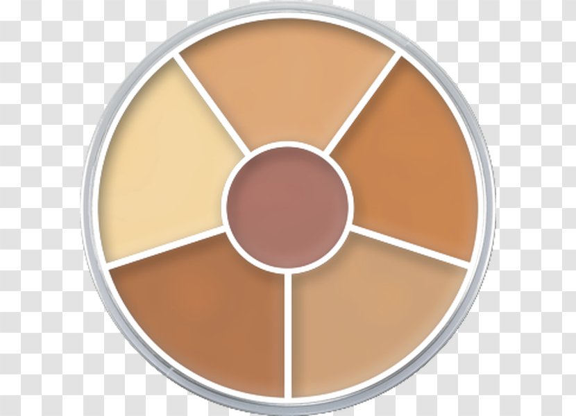 Kryolan Nederland Concealer Cosmetics Color - Face Powder - Wheel Transparent PNG