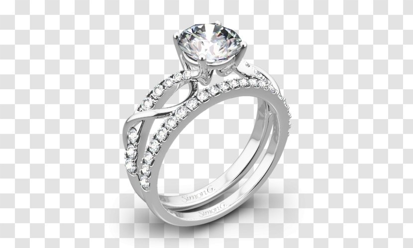 Engagement Ring Wedding Diamond Jewellery - Carat - Criss Cross Earrings Transparent PNG