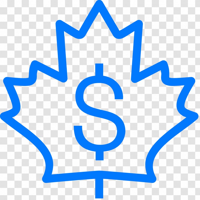 Maple Leaf Flag Of Canada Symbol - Text Transparent PNG