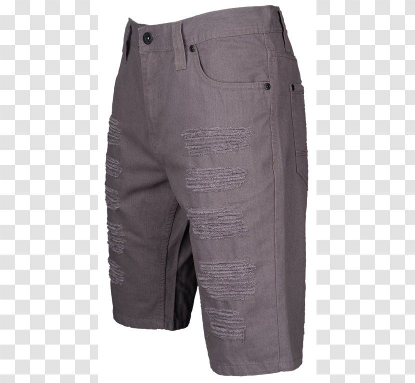 Bermuda Shorts Twill Clothing Pants - Torn Clothes Transparent PNG