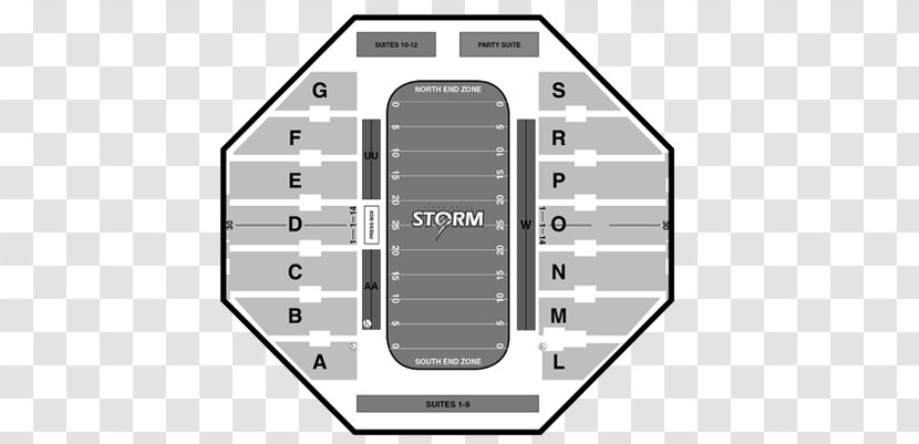 Sioux Falls Arena Tyson Events Center Storm Spokane - Chart Description Transparent PNG