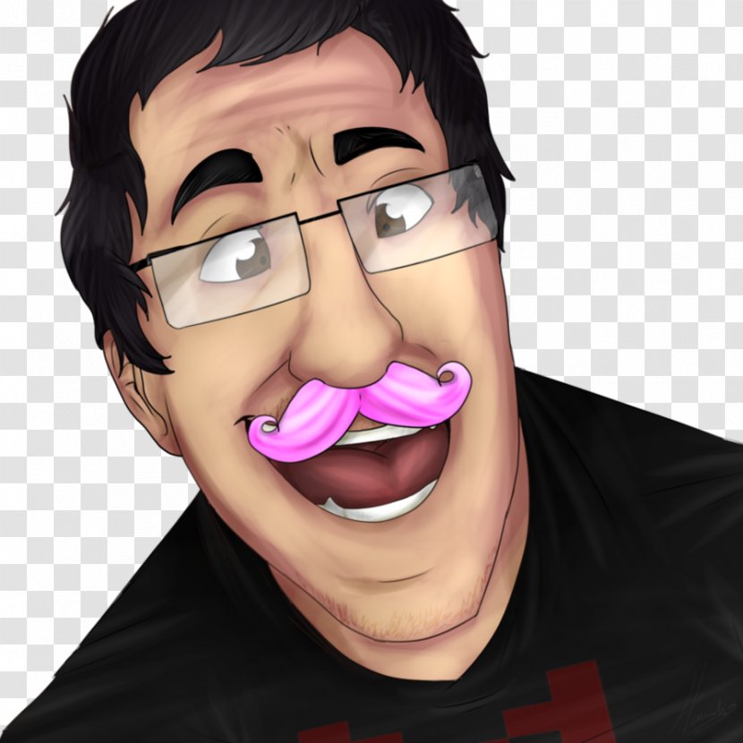 Markiplier Fan Art Comedian YouTuber - Museum - Hello My Name Is Transparent PNG