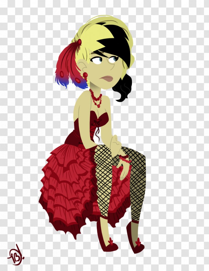 DeviantArt Fan Fiction - Fashion Illustration - Saloon Transparent PNG