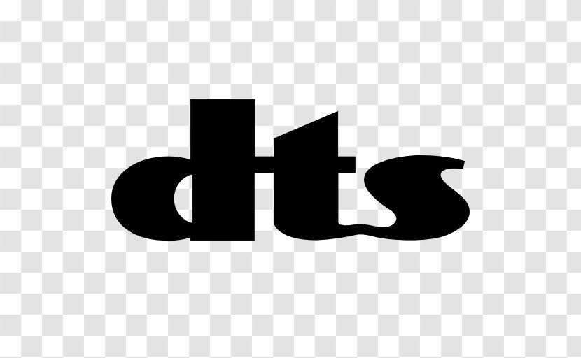 Decal Logo DTS Sticker - Black - Cinema Transparent PNG