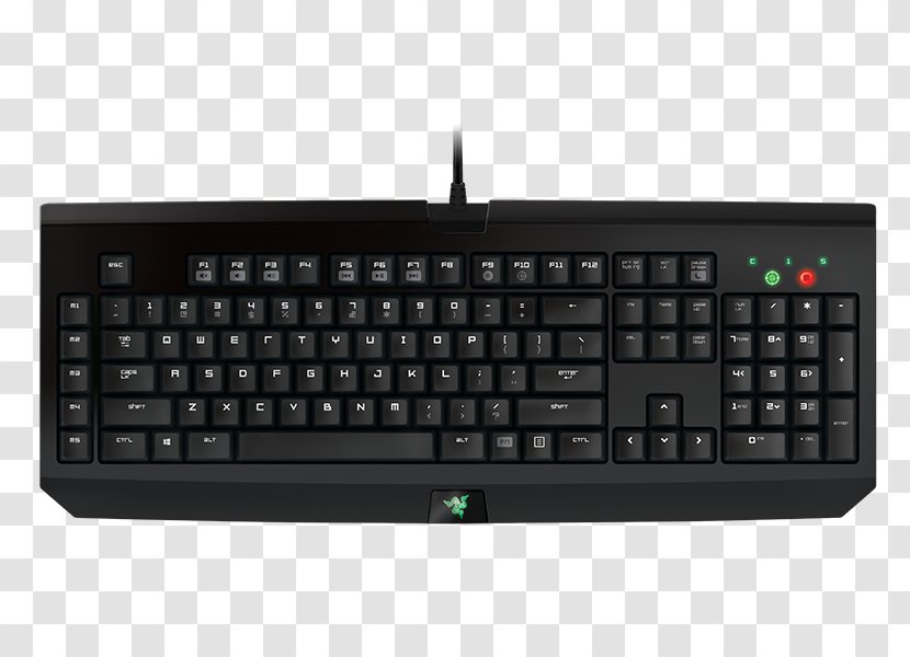 Computer Keyboard Razer BlackWidow Ultimate (2014) Gaming Keypad Inc. - Peripheral - Blackwidow Transparent PNG