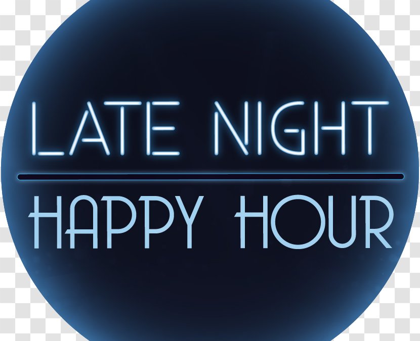 Happy Hour Night Logo Bar Font - Sphere - Late Transparent PNG