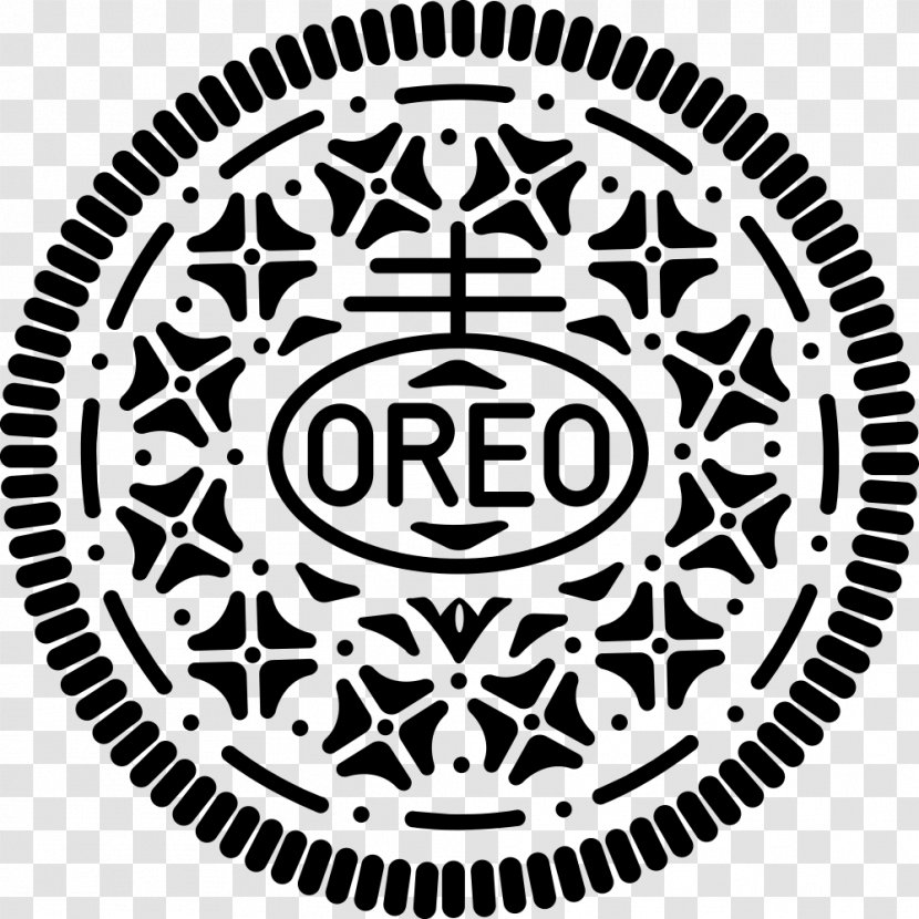 Oreo Ice Cream Biscuits Chocolate Brownie Clip Art - Logo Transparent PNG