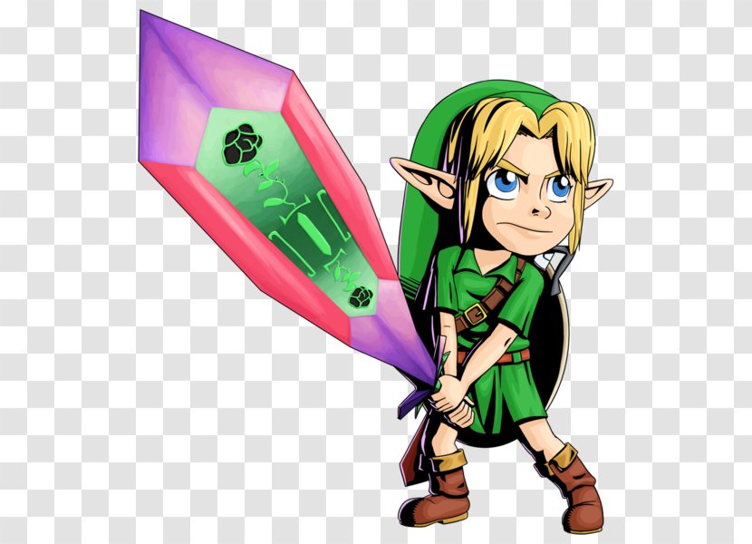 The Legend Of Zelda: Majora's Mask 3D Link Fairy Sword - Frame Transparent PNG