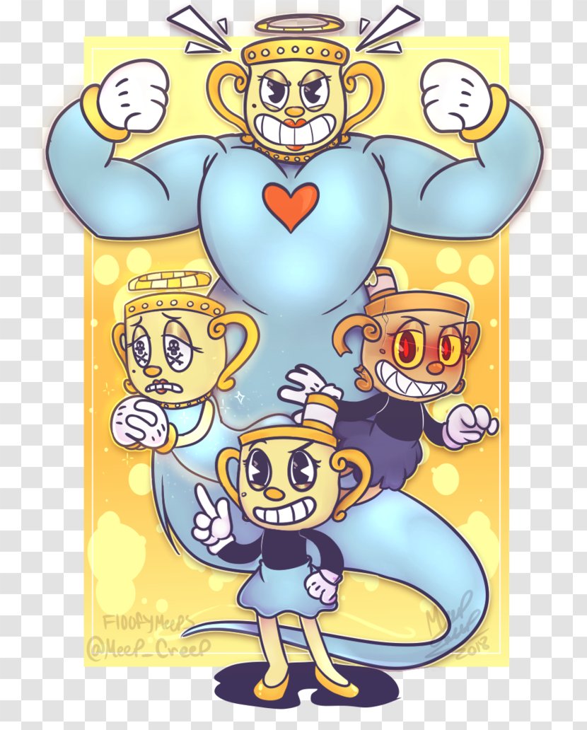 Cuphead: The Delicious Last Course Video Games Art Studio MDHR - Yellow - Animax Cartoon Transparent PNG