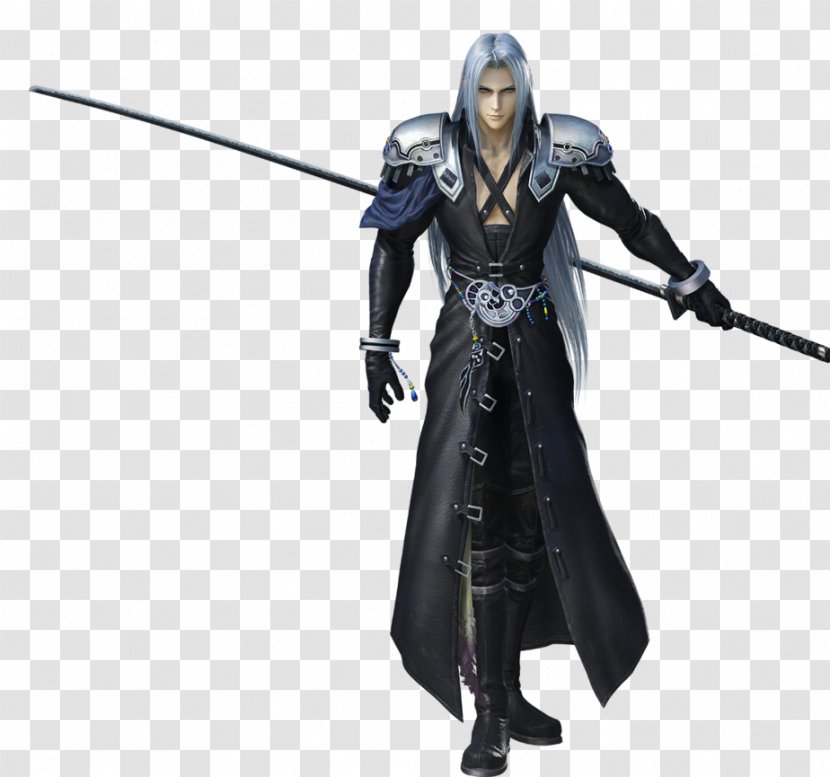 Dissidia Final Fantasy NT 012 VII Sephiroth - Jecht - Hanging Coat Transparent PNG