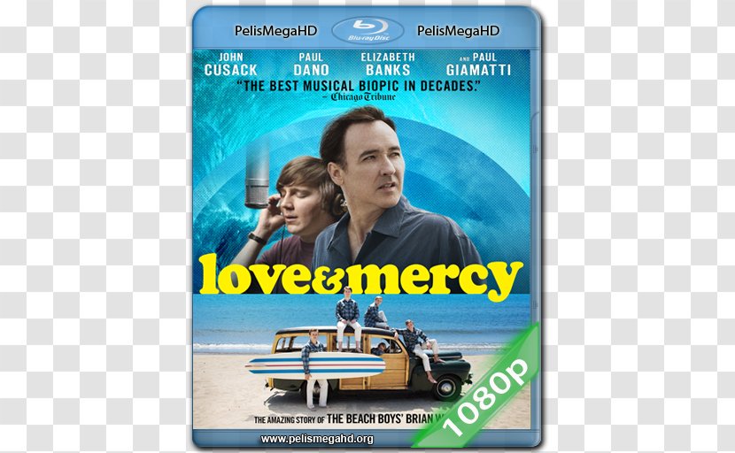 John Cusack Love & Mercy Blu-ray Disc Film Digital Copy - Paul Dano - Kenny Wells Transparent PNG