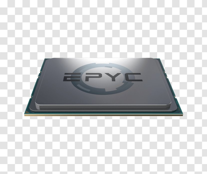 Epyc Central Processing Unit Advanced Micro Devices Radeon Instinct - Hardware - Computer Transparent PNG