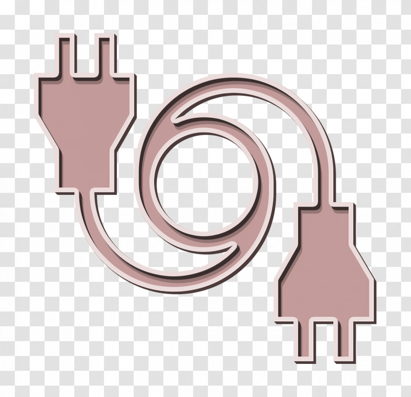 Electrician Tools And Elements Icon Plugs Icon Wire Icon Transparent PNG