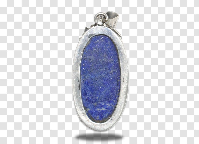 Locket Cobalt Blue Sapphire Oval Transparent PNG