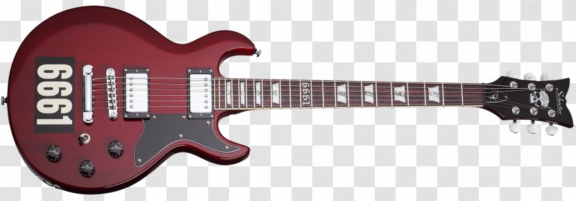 Schecter Guitar Research Avenged Sevenfold Zacky Vengeance 6661 Electric - Frame Transparent PNG