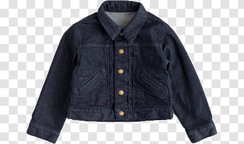 Jacket Denim Coat Sleeve Workwear - Pocket Transparent PNG
