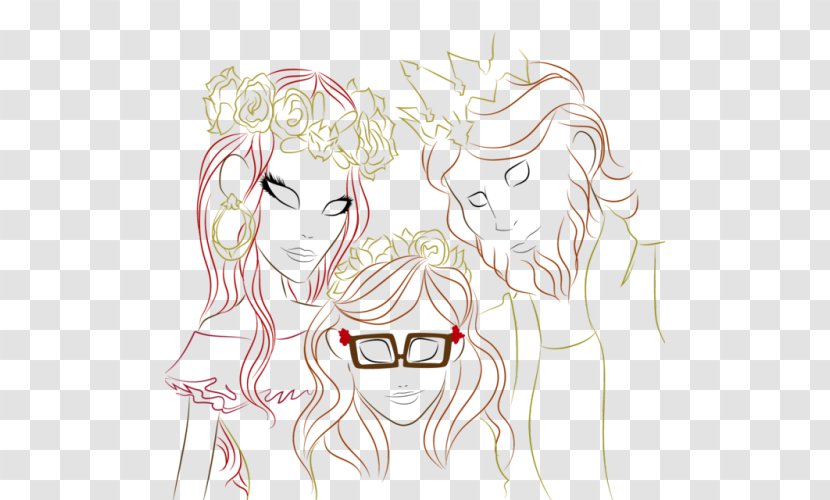 Ever After High Beauty Human Hair Color Art Coloring - Cartoon - What's The Time Mr Wolf Transparent PNG