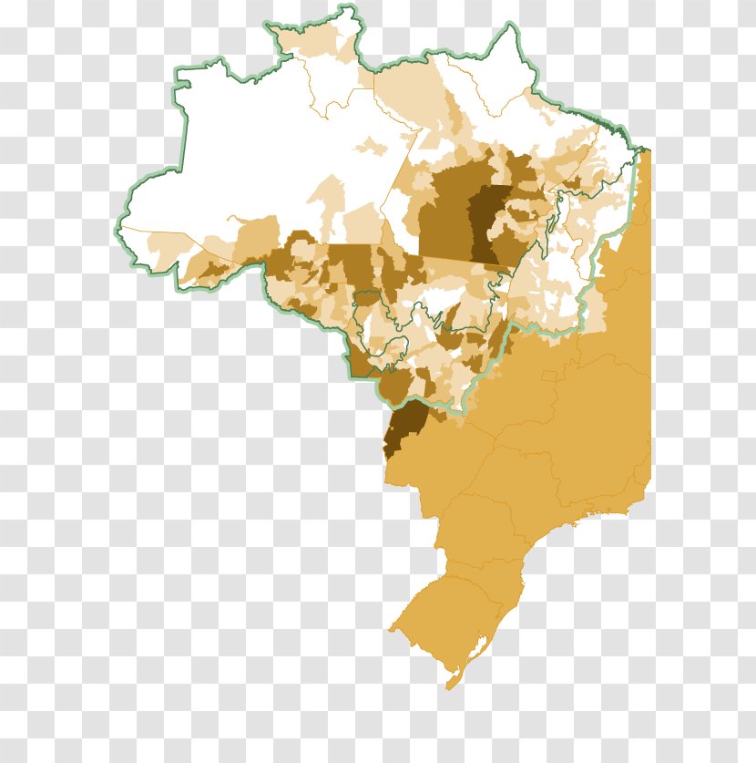 Amazon Rainforest Deforestation Map Forest Cover - World Transparent PNG