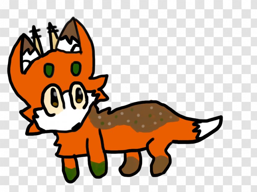 Whiskers Red Fox Cat Dog Clip Art - Peach Tea Transparent PNG