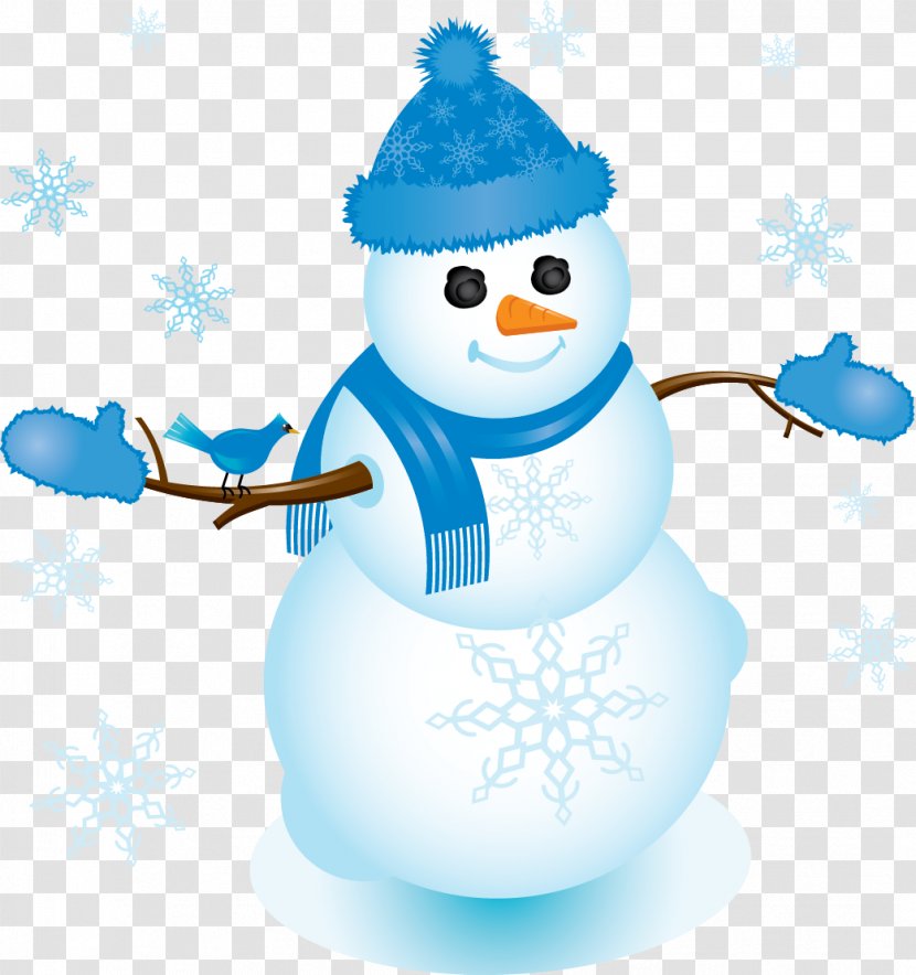Frosty The Snowman Royalty-free Blue Clip Art Transparent PNG