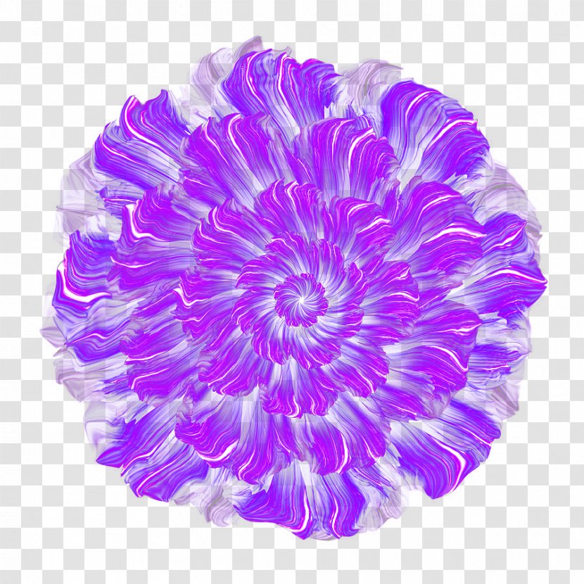 Purple Flower Thumbnail - Screenshot - Hand-painted Light Effect Effects Deduction Transparent PNG