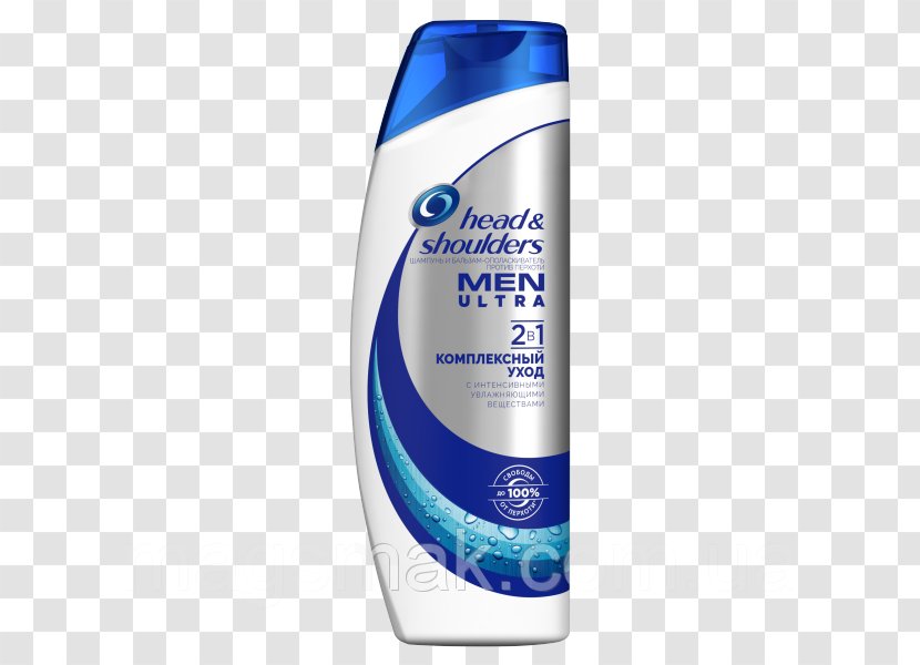 Head & Shoulders HEAD&SHOULDERS Men Ultra Total Care 360 Ml Pánský šampon Shampoo Max Oil Control Hair Transparent PNG