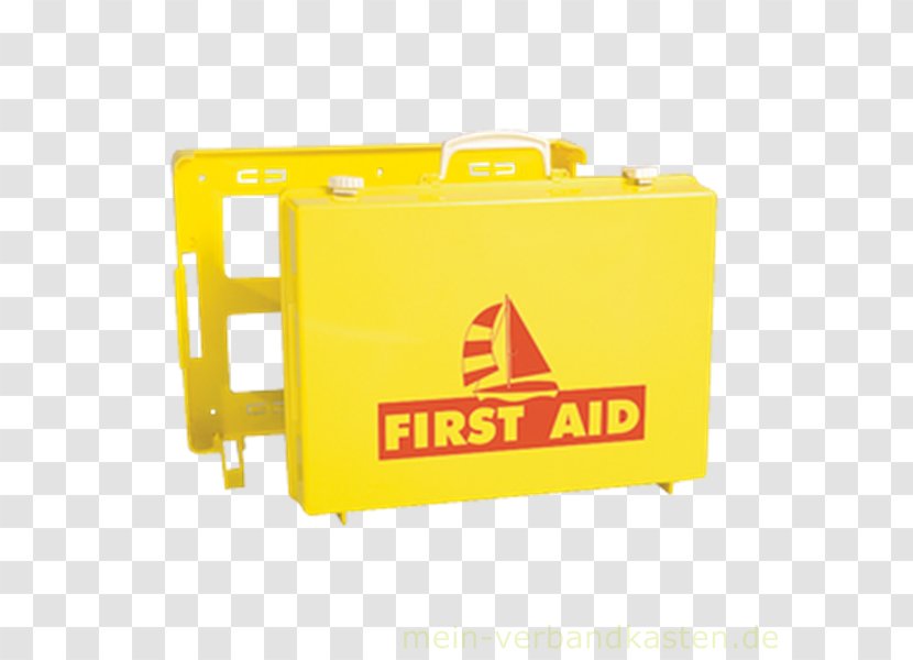 First Aid Supplies Kits Adhesive Bandage Yellow Notfallkoffer - Text - Sailing Transparent PNG