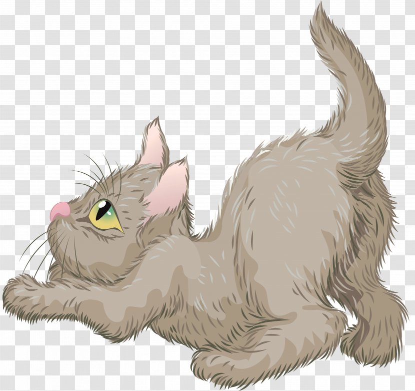 Kitten Whiskers Maine Coon Dog Clip Art - Cat Transparent PNG
