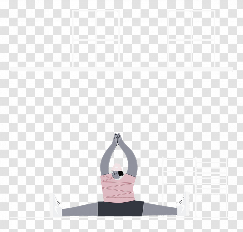 Yoga Mat Line Font Yoga H&m Transparent PNG