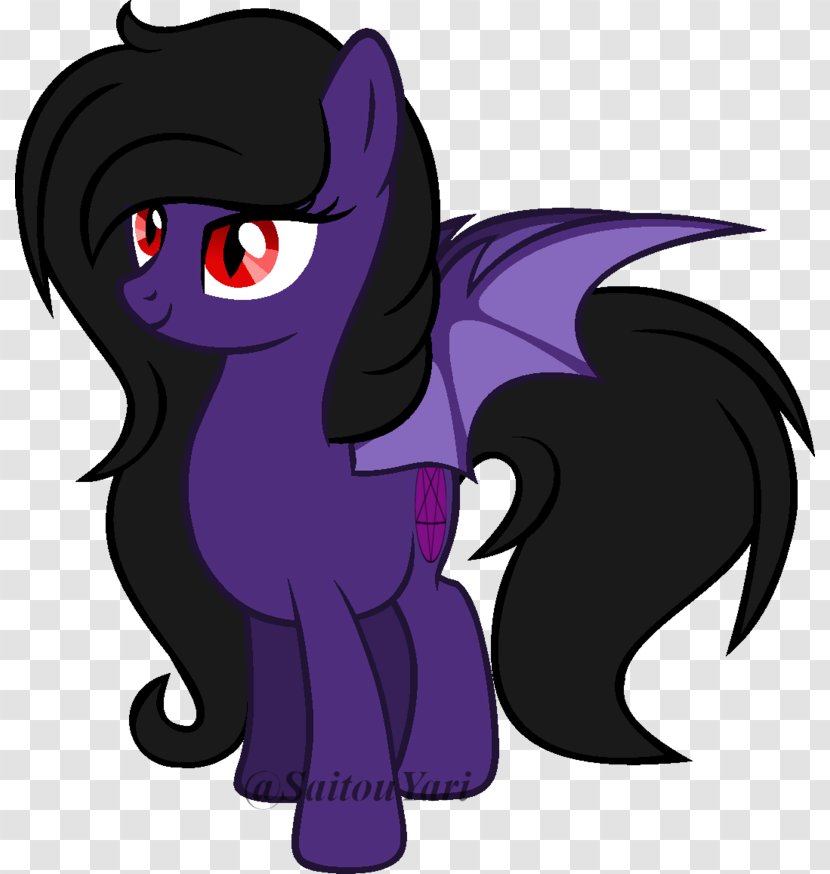 Horse Pony Cat Mammal Animal - Mythical Creature - Amethyst Transparent PNG