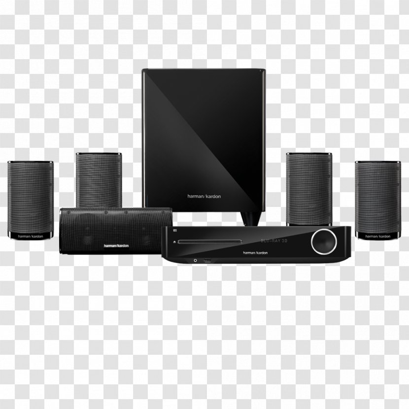 Blu-ray Disc Home Theater Systems 5.1 Surround Sound Harman Kardon BDS 685 Cinema System Loudspeaker Transparent PNG