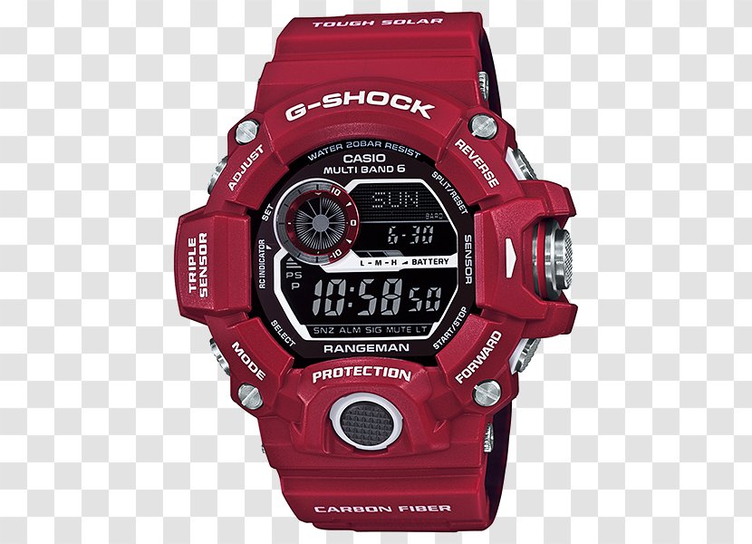 G-Shock Master Of G GW9400 Casio Watch - Accessory Transparent PNG