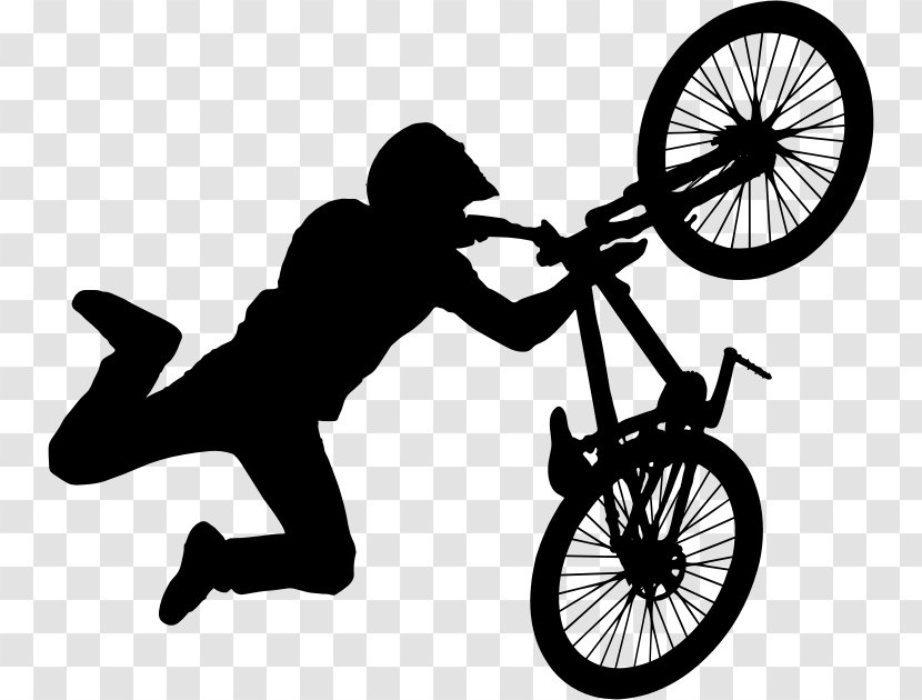 BMX Motorcycle Stunt Riding Clip Art - Rim - Ride On A Bicycle Transparent PNG
