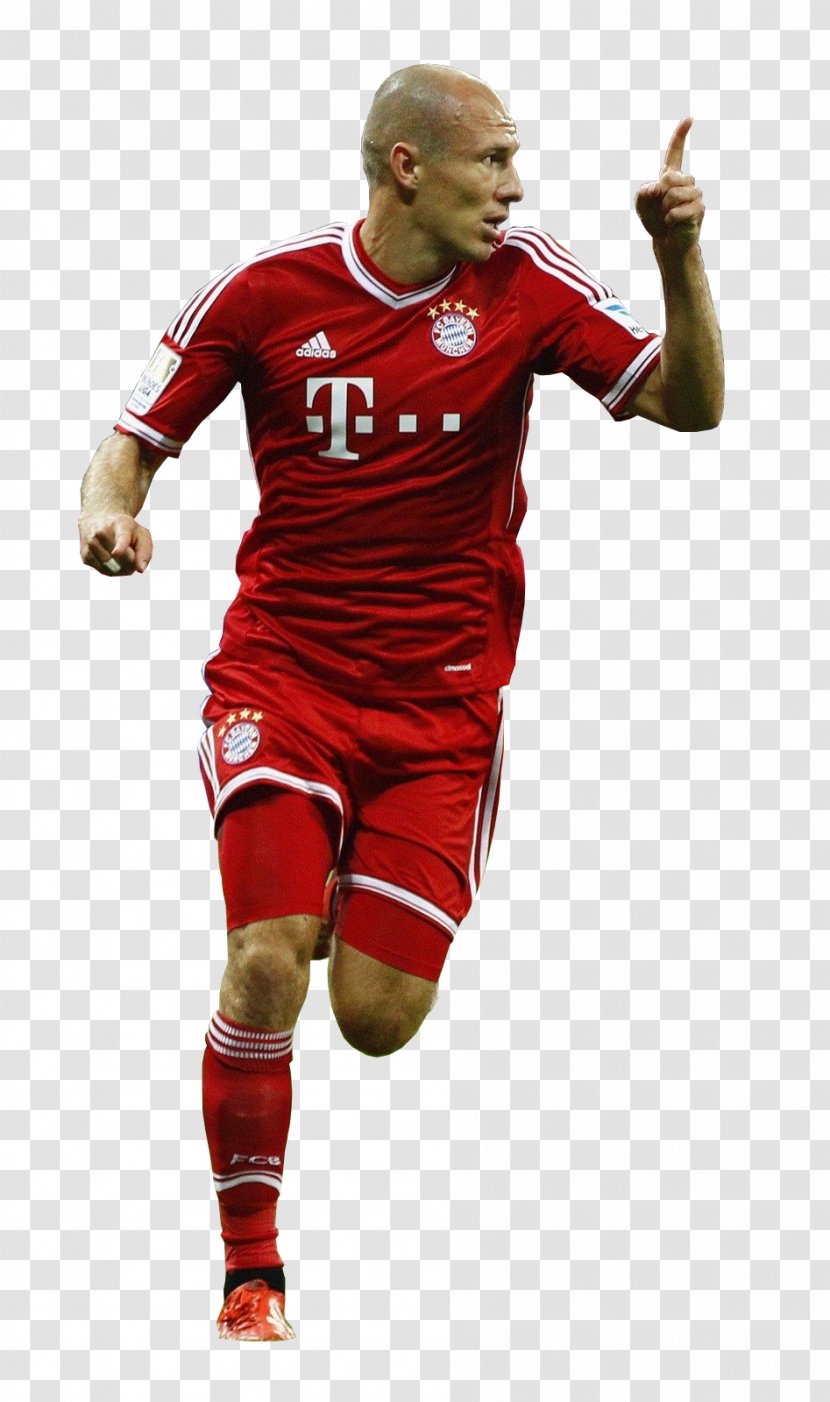 Arjen Robben FC Bayern Munich Jersey Sport Football - Fc Transparent PNG